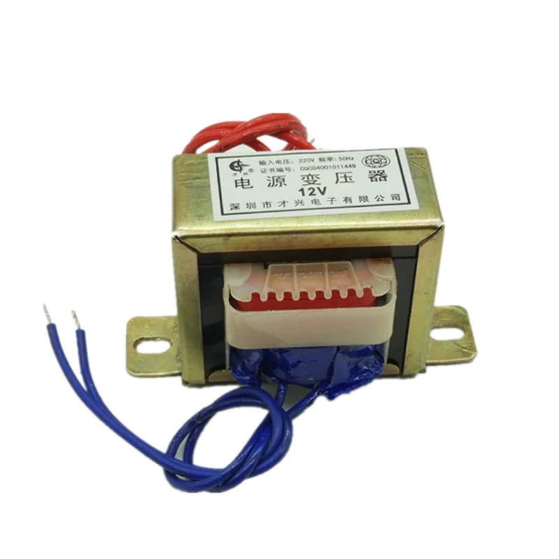 Power Transformer AC 6V-36V Output 2W Copper Core Input 220V Single/Dual Voltage