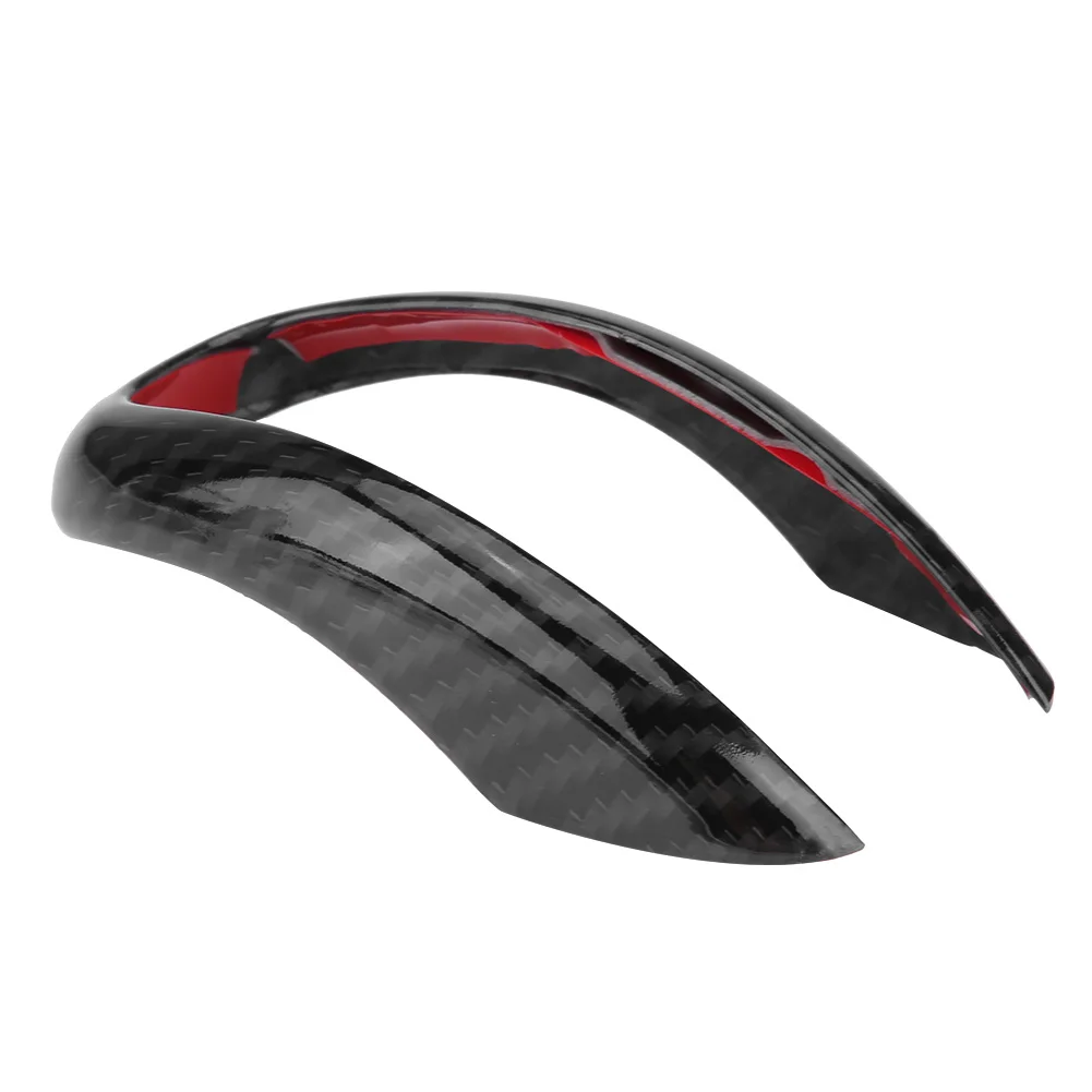 Car anti-rust Interior Gear Shifter Knob Frame Cover Trim prevent scratches ABS Material for Alfa Romeo Stelvio/Giulia 2016-2018 |