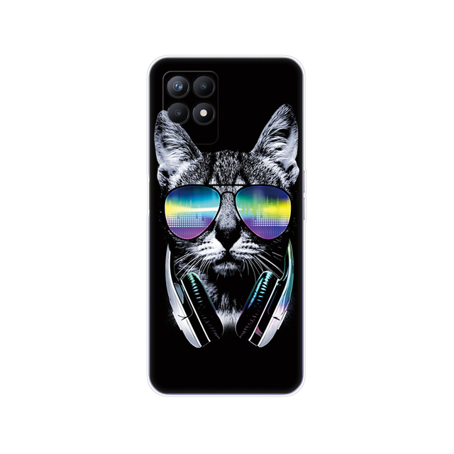 Realme 8i Case 6.6inch Silicon Back Cover For OPPO Realme8i Soft Case RMX3151 Phone Case bumper Funda TPU Coque Capa Etui