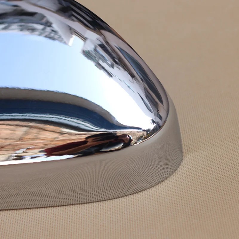 Chrome Car Styling Side Mirrors Glossy Pairs Cover Accessories for Peugeot 3008 5008 Rearview Rear View Overlay