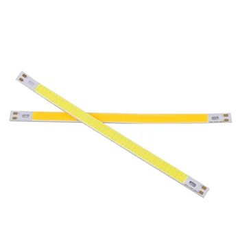

DIY DC12-24V 10W COB LED Chips LED Strip Bar Light Bulb Lamp Flood Light Pure White Warm White 1000LM for Lighting 200x10mm
