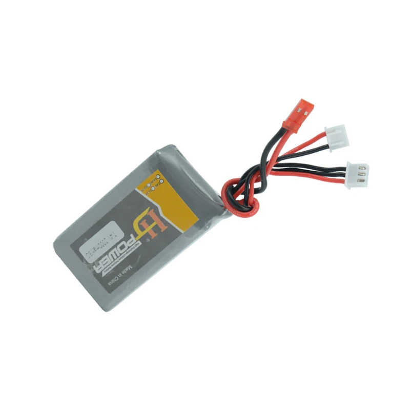 2 шт. HJ Power 2S 7 4 в 2000 мАч 8C Lipo батарея для перемычки T16 с открытым исходным кодом
