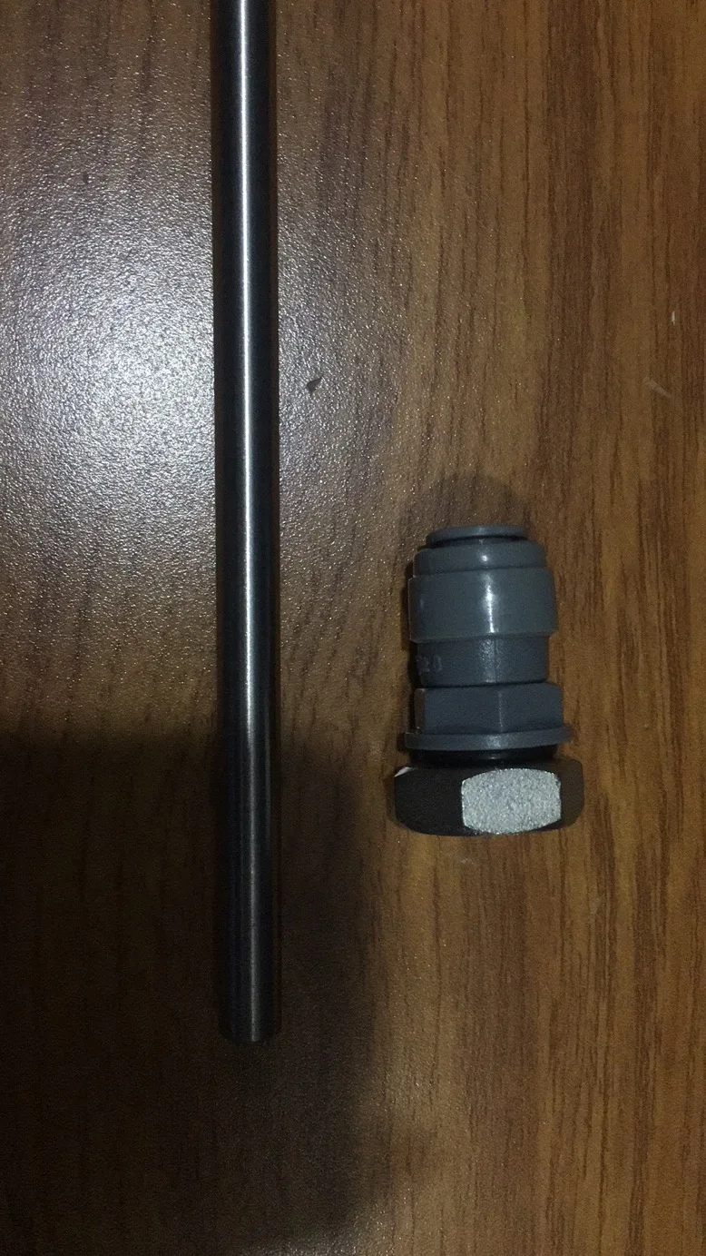 Thermowell for Fermentator KegLand 50cm Thermowell-1/4inch Duotight Bulkhead Included For Fermzilla Fermentator Temp Twister