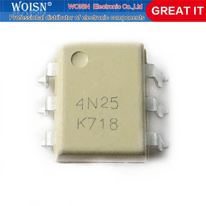 5 шт./лот EL4N25 4N25 DIP-6 SMD-6 оптрон IC original в наличии | Электронные компоненты и