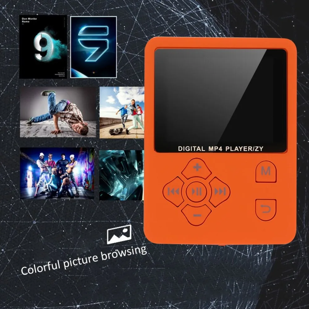 MP3 T2 card MP3 cross ultra-thin lightweight portable screen MP3 music player MP3 portable Round key Cross key