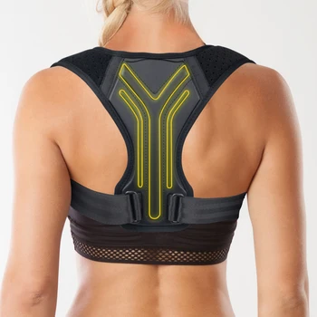 

Posture Corrector Back Brace Adjustable Posture Brace for Upper Back Shoulder Pain Relief Posture Trainer Spine Posture Support