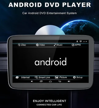 

2020 11.6" Car Android Headrest Monitor WIFI Car DVD Video Player Bluetooth FM Rear Seat Entertainment System For Mercedes Benz