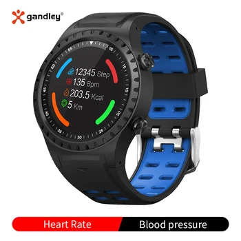 

Gandley M1 GPS Sport Smart Watch with Heart Rate Blood Pressure Monitor Multi-Sport Mode Bluetooth Call Smart Watch