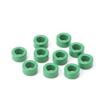 Bobinas inductoras de 10 uds, núcleos de ferrita Toroide verde, anillos de filtro antiinterferencia C90D 1