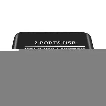 

Switcher HDMI Switch 2-port Durable Multifunctional USB Manual Switcher Box Keyboard Mouse Splitter Switcher Video