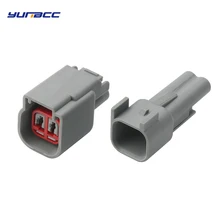 

2 Sets 2 Pin Way Female Male ABS Automobile Waterproof Plug Sheath Car Connector With Terminals