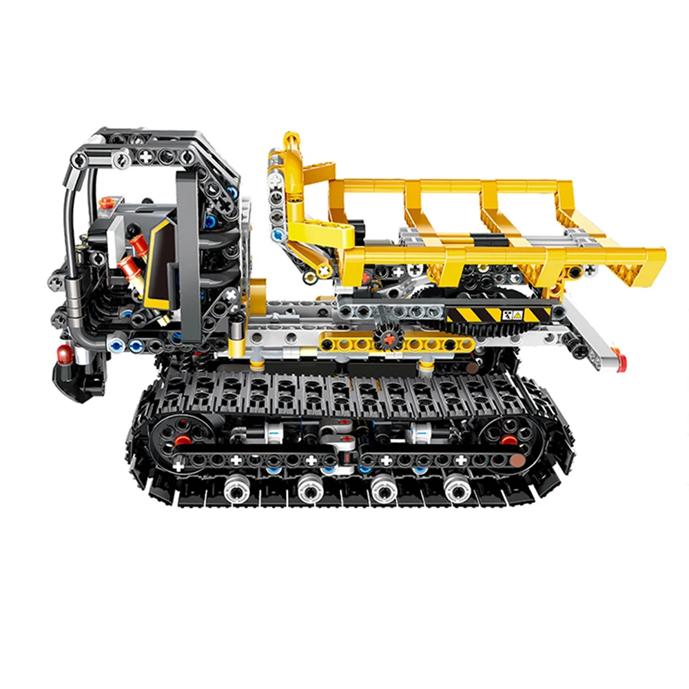 774PCS Remote Control Building Blocks Car RC Track Building Blocks Educational Toys for Kids
