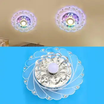 

Light LED Crystal Lights Colorful Ceiling Lamp Fixture Living Room