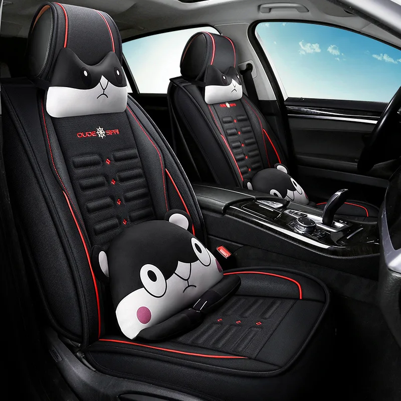 

2019 New Style Fully Surrounded Flax Car Mats Suitable for Lavida Bora Sagitar Four Seasons Universal Car Cushion A68