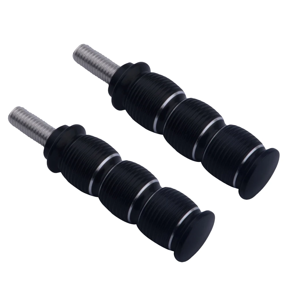 MagiDeal 2x Motorcycle Shift Brake Pegs Set for Indian Scout 2015-2018 Black