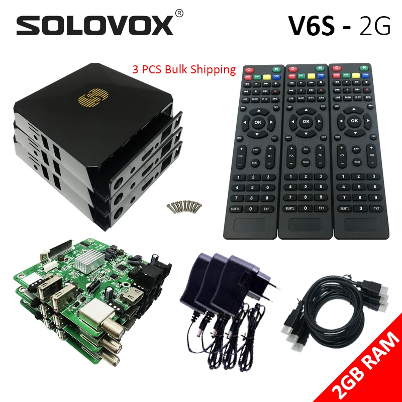 SOLOVOX V6S 2G MINI HD DVB S2 Satellite TV Box Brazil Bulk Shipment Support  IKS Card Sharing Xtream Stalkerstb M3U USB WiFi 4G - AliExpress