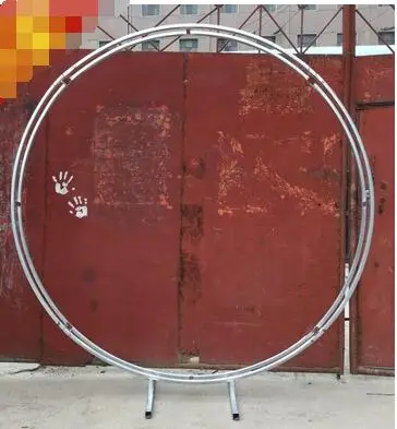 

Wedding props ring stage background flower door shelf flower hanging ring large tieyi outdoor lawn wedding layout