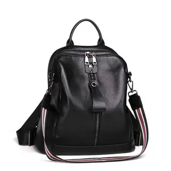 

Genuine leather backpack women 2020 new fashion female bag backpack all-match soft leather ladies bag