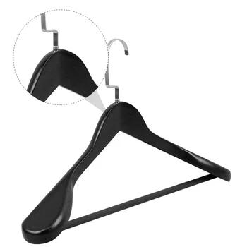 

1 Pc Thicken Wide Hanger Traceless Coat Hanger Solid Drying Rack for Home Use