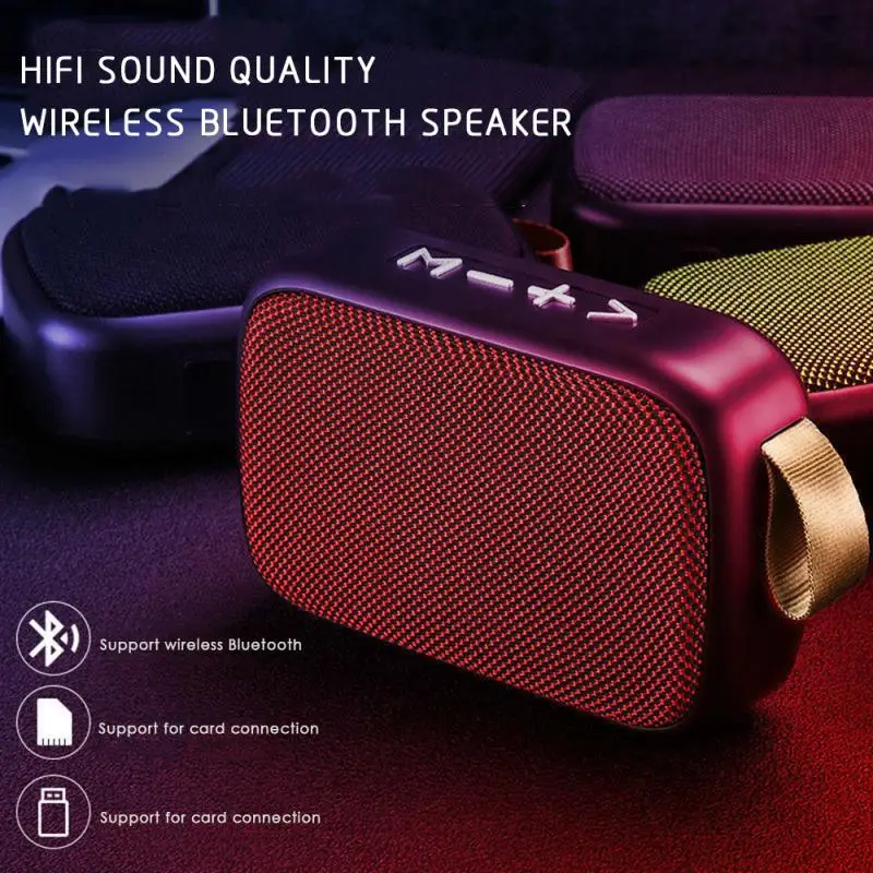 Уличная перезаряжаемая bluetooth колонка офисный планшет со стереозвуком