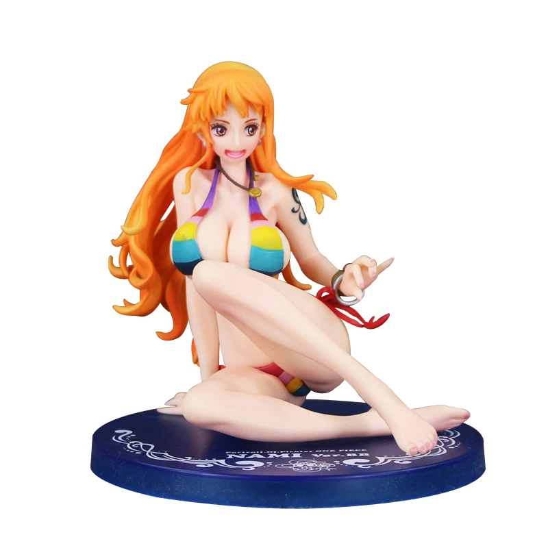 Аниме One Piece Nami Robin Hancock Kalifa Rebecca vivi бикини BB Ver. Купальник сексуальный гал пвх экшн