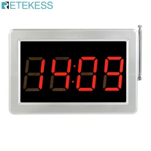 Retekess Беспроводной Вызов обслуживание клиентов пейджер счетчик экрана хост Голосовая система вещания для ресторана кафе бар отеля Retekess Беспроводной Вызов обслуживание клиентов пейджер счетчик экрана хост Голосовая система вещания для ресторана кафе бар отеля
