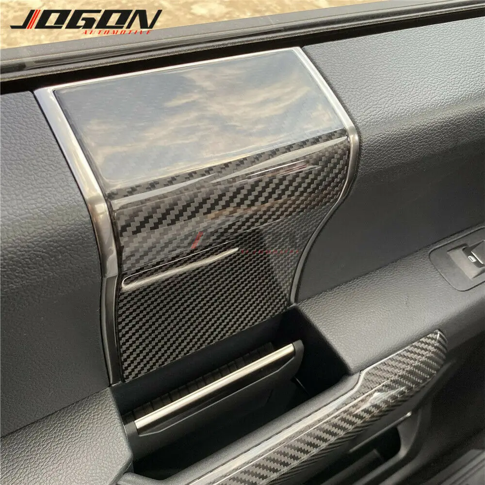 Fluggeschwindigkeit 2 PCS Carbon Fiber Auto Innen Türgriff Abdeckung Trim  Tür Schüssel Aufkleber für BMW M4 F82 Zubehör Auto -styling - AliExpress