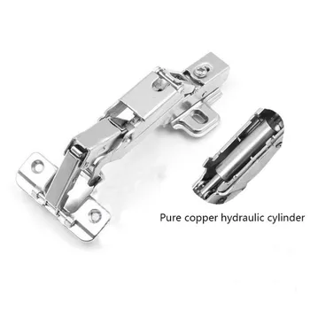 

1 Pcs/set 175 Degree Corner Door Fixed Detachable Hinge Hydraulic Buffer Mute Large Angle Cabinet Door Accessories Hinge