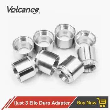 

Volcanee Atomizer Extension 2ml To 6.5ml For ijust3/ijust 3 ello duro/ELLO VATEI Extension Version Chimney Tube With Bulb Glass