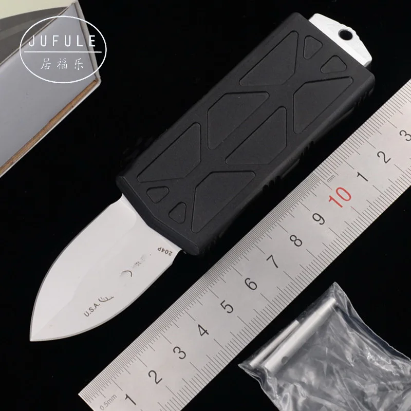 JUFULE MT2019 алюминиевая ручка Mark 204p лезвие выживания EDC Кемпинг Охота Открытый кухонный инструмент карманный складной нож