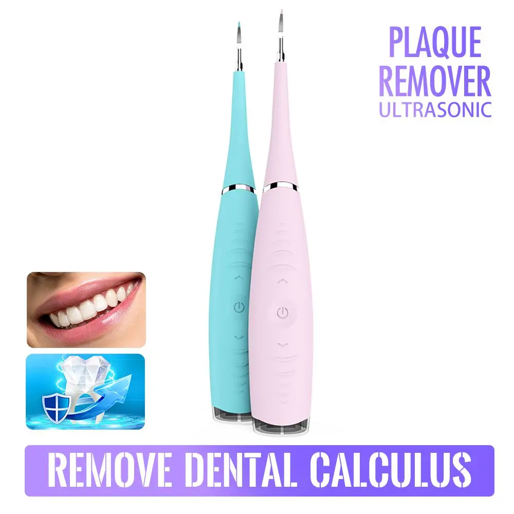 

Portable Electric Sonic Dental Scaler Tooth Calculus Plaque Remover Whiten Teeth Health Oral Hygiene Ultrasonic Teeth Clean Tool