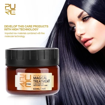 

60ml Magical Hair Mask Nourishing Treatment Soft Smooth Damage Hair Repair Mask Professional Salon Hairdresser Hair Care Product