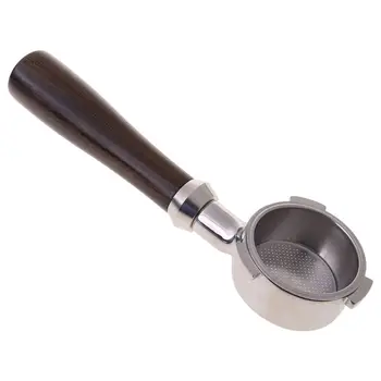 

Stainless Steel Espresso Coffee Machine Handle 51MM Bottomless Filter Holder Bottomless Portafilter For Delonghi