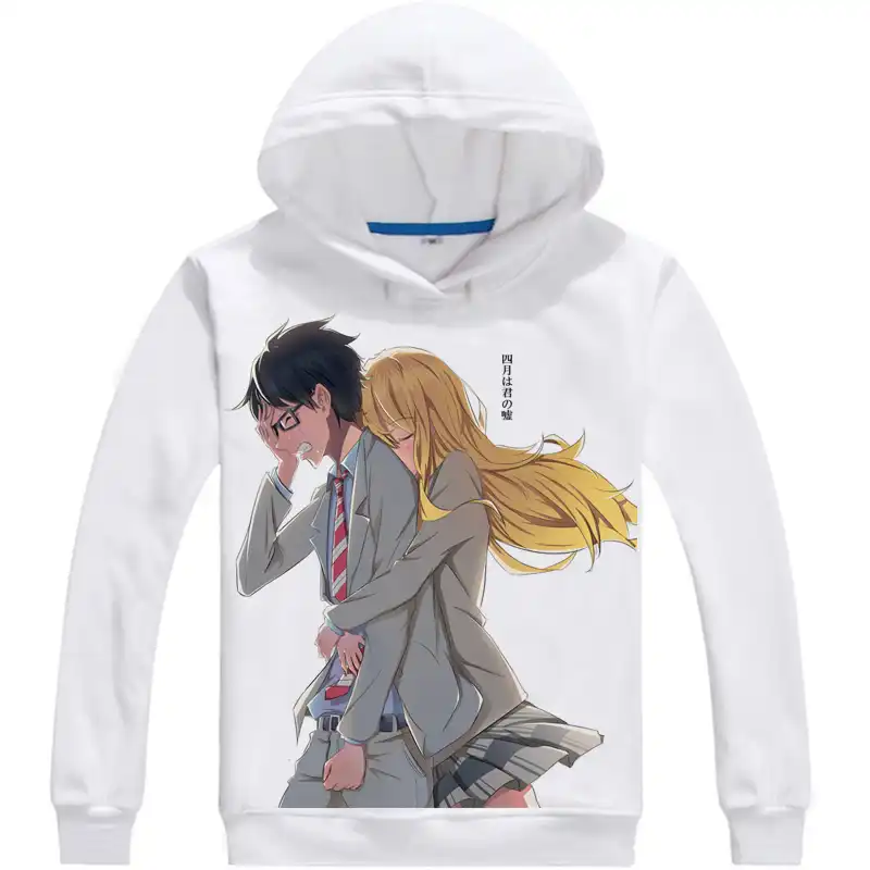 your lie in april hoodie