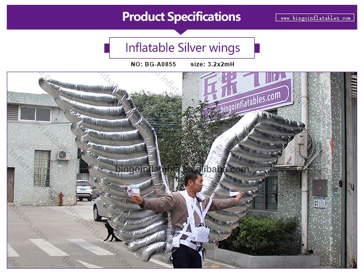 BG-A0855-Inflatable Silver wings_1