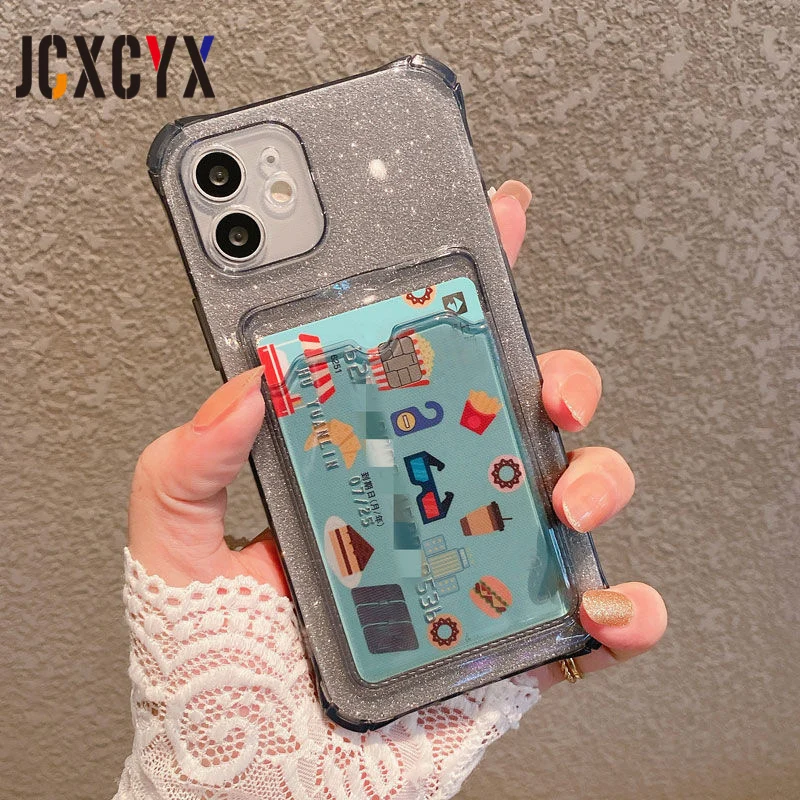 Iphone 13 Mini Phone Case Card Holder Iphone 13 Clear Case Card