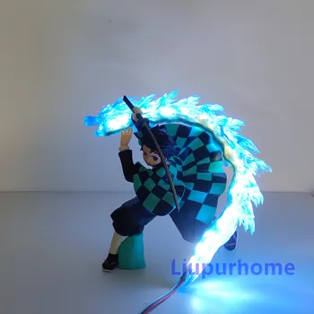 

Demon Slayer Night Lamps Kamado Tanjirou Zenitsu LED Lights Anime Lampara Kimetsu No Yaiba Remote Bedroom Lamps Kids Toys Gifts