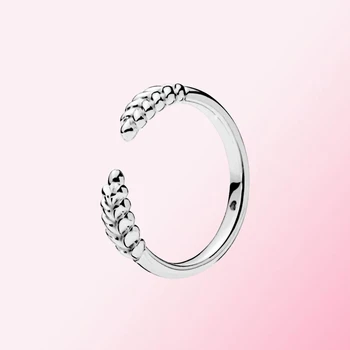 

New 100% 925 Sterling Silver Elegant Beauty Open Grains Ring High Quality Ladies Elegance Jewellery Factory Free Direct Shipping
