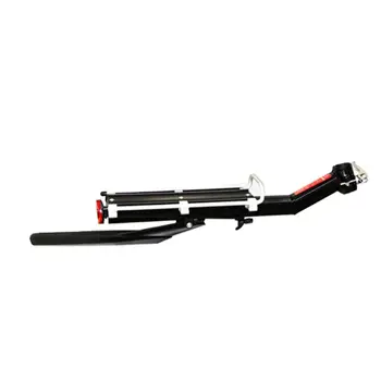 

Adjustable MTB Luggage Quick Release Mount Carrier Bike Seat Rear Rack with Post Bicycle Replacement Parts Accessories