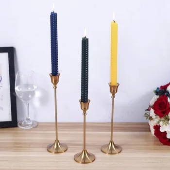 

Simple moments 3 PC/set Retro Candle Holders Wedding Party Vintage Metal Candlestick Home Decor Christmas Candle Holders ZM812