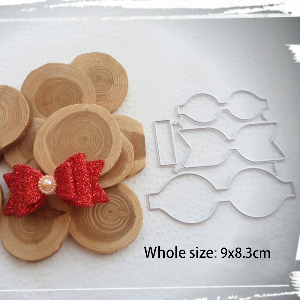 

bowknot die Craft Metal Cutting Dies cut Cute Scrapbooking Album DIY Paper Card Craft Embossing Die Cuts