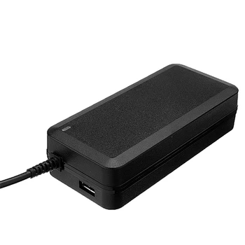 

CLAITE UK Plug AC100-240 To DC12-24V 120W Adjustable Power Adapter Charger with 10pcs Connector