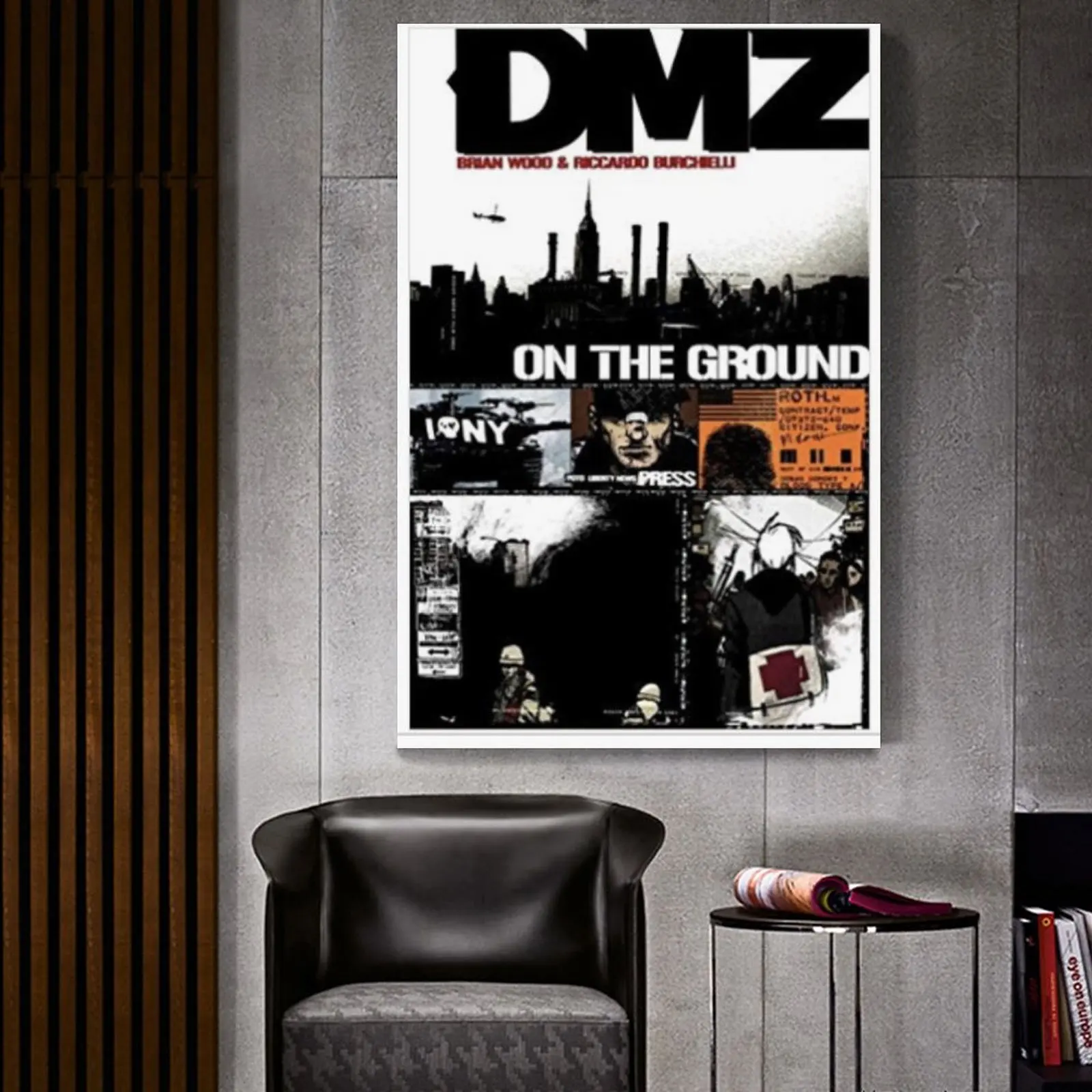 DMZ экшн ТВ шоу холст художественный плакат и настенный принт современная