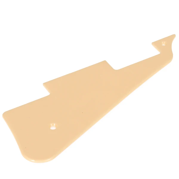 

Cream Single Ply SCRATCHPLATE Guard Plate Pickguard For Les Paul LP Guitar
