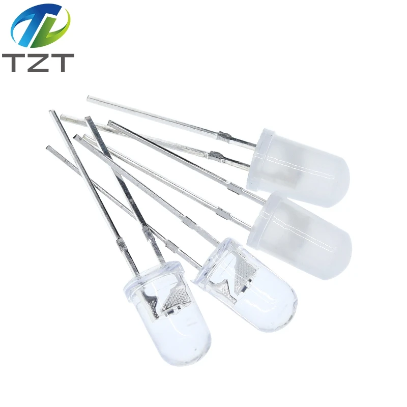 10/100PCS F5 5mm Schnell/Langsam RGB Flash Rot Grün Blau Regenbogen Multi Farbe Licht emittierende Diode Runde LED Voll Farbe – Detail 3