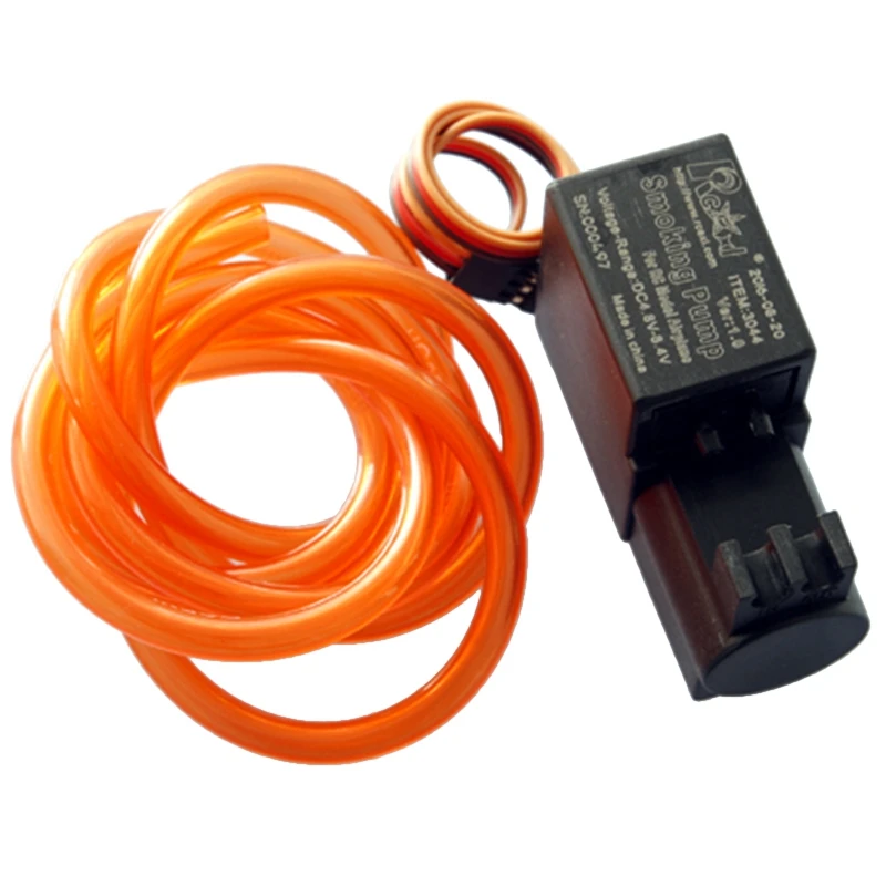 

Mini Smoke Pump Smoking Pump, Adjustable Flow Aircraft Fixed-Wing Aircraft Model Accessories