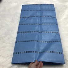 Базен Riche Getzner парча жаккардовая ткань хлопок Aitku ткань материал для африканских женщин нигерийские Кружева 5 ярдов