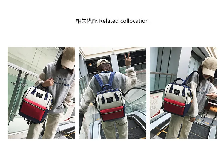 Рюкзак в японском стиле с кольцом для ноутбука, рюкзак женский мочила Feminina, рюкзак школьный рюкзак для девочек-подростков, рюкзак для подгузников Rugzak