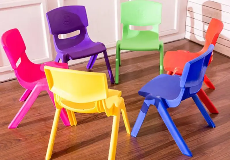 Оптовая продажа 30 см высота сиденья стулья для детского сада Детская безопасность спинка-стул для отдыха толстый Маленький Стул