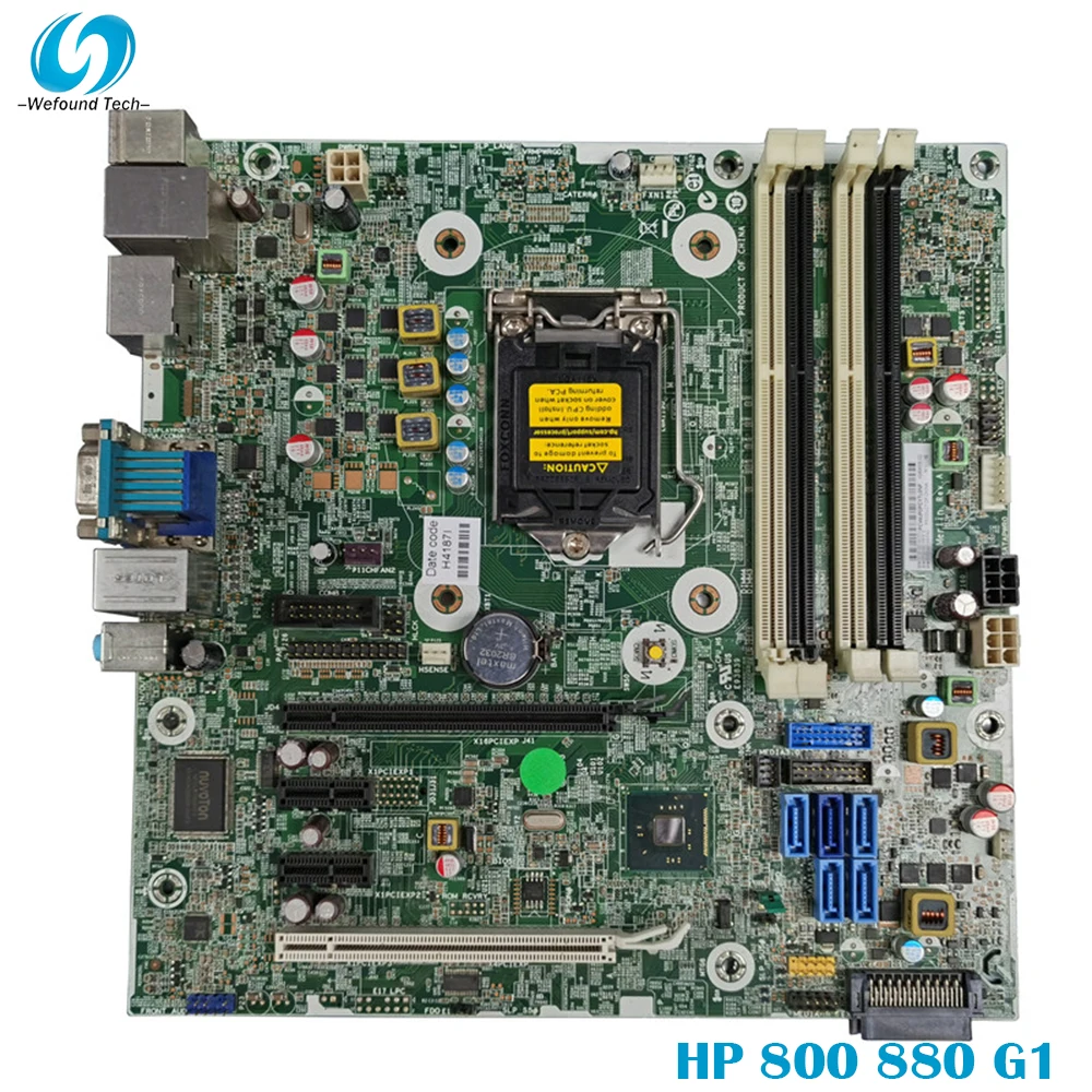 100% рабочая материнская плата HP 800 880 G1 TWR 737727-001 696538-002 737727-501 601 полностью